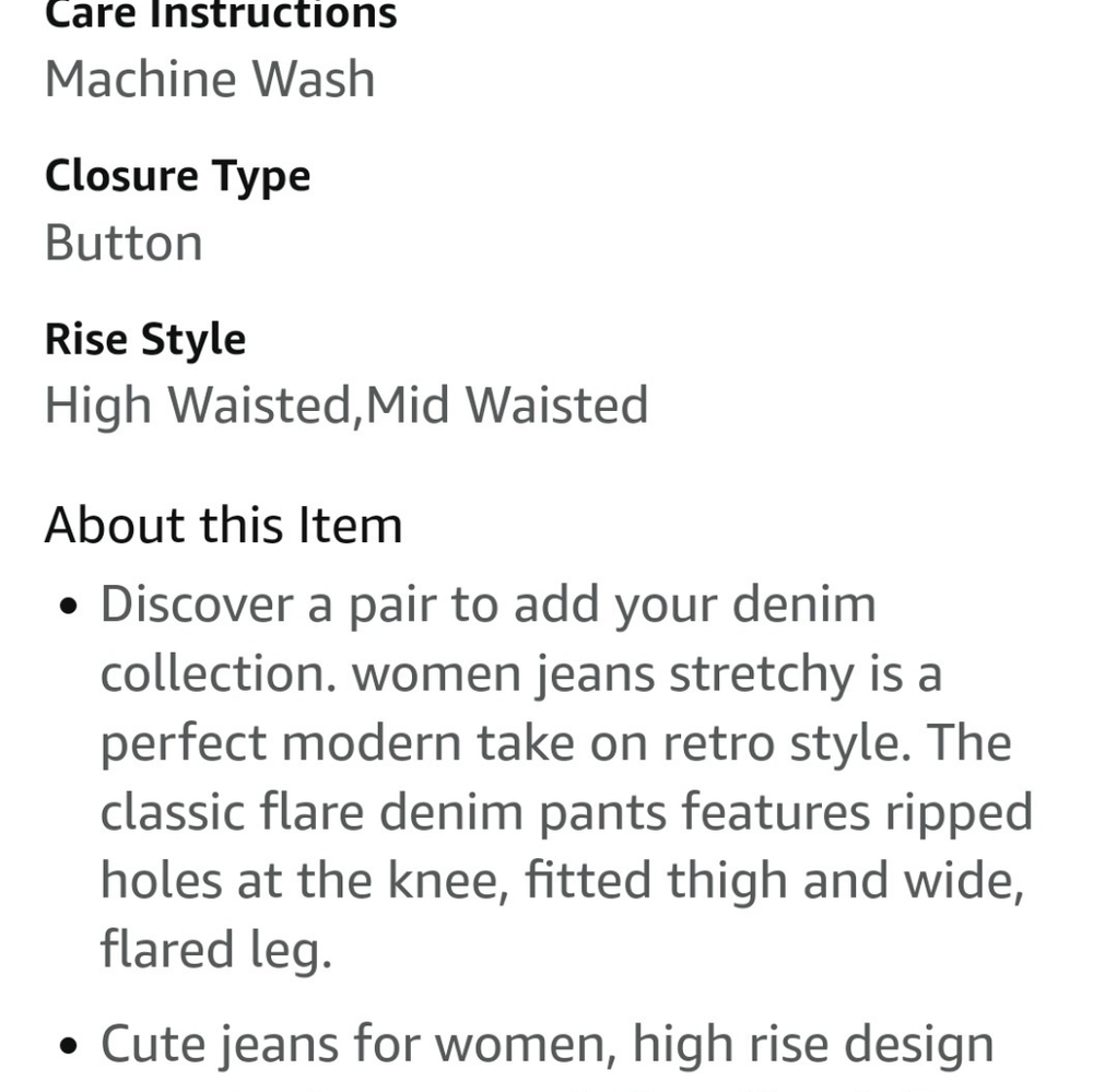 Luvamia jeans - Picture 4 of 6